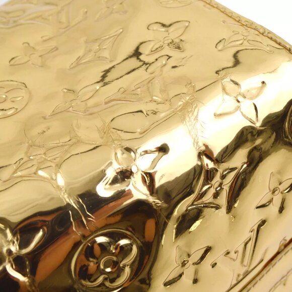 Louis Vuitton Gold Monogram Miroir Speedy 30 Handbag - Picture 3 of 7